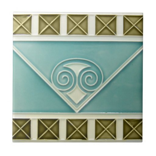 AD031 Art Deco Reproduction Ceramic Tile | Zazzle