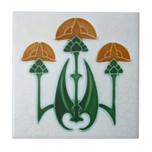 AD038 Art Deco Reproduction Ceramic Tile