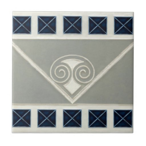 AD051 Art Deco Reproduction Ceramic Tile | Zazzle