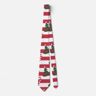 AD 003 - Christmas digital pattern Neck Tie