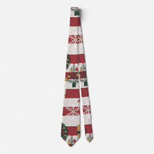 AD 004 - Christmas digital pattern Neck Tie
