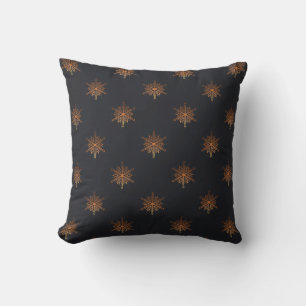 AD 012 - Christmas digital graphic pattern Throw Pillow