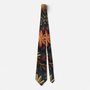 AD 014 - Christmas digital graphic pattern Neck Tie