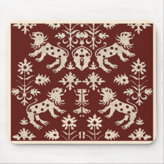AD 1200s speckled lions print Mouse Pad