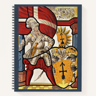 AD 1600 Swiss soldier Notebook