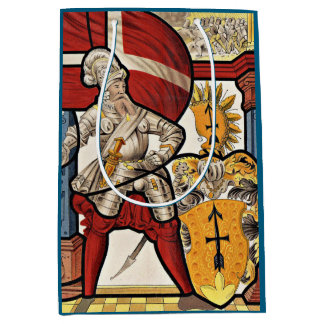 AD 1600 Swiss soldier print Medium Gift Bag
