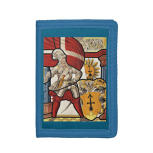 AD 1600 Swiss soldier print Trifold Wallet