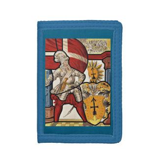 AD 1600 Swiss soldier print Trifold Wallet