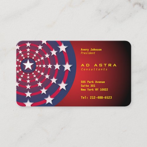 Ad Astra Standard 35 x 20 Business Card