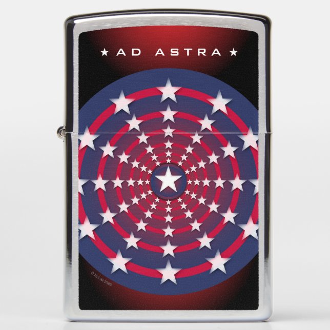 Ad Astra Zippo Lighter (Front)