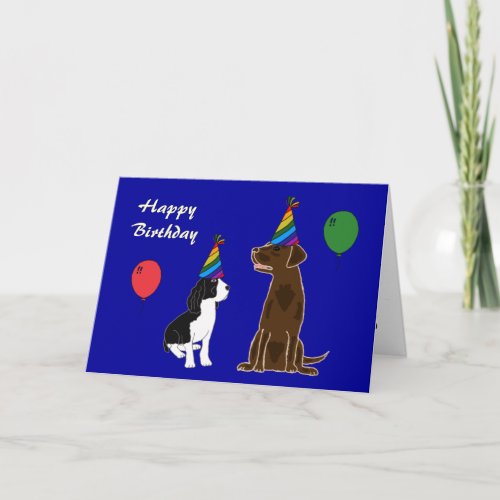 AD_ Happy Birthday Puppy Card