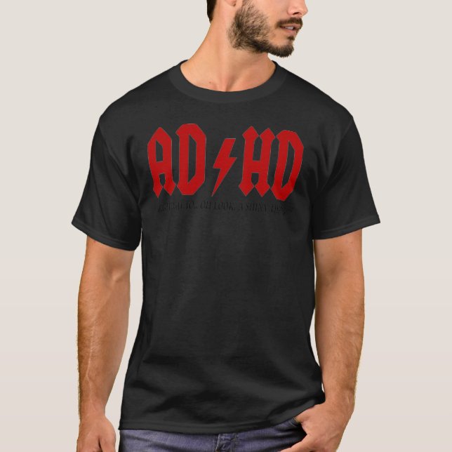 AD HD T Shirt  AC DC Style802png802 (Front)