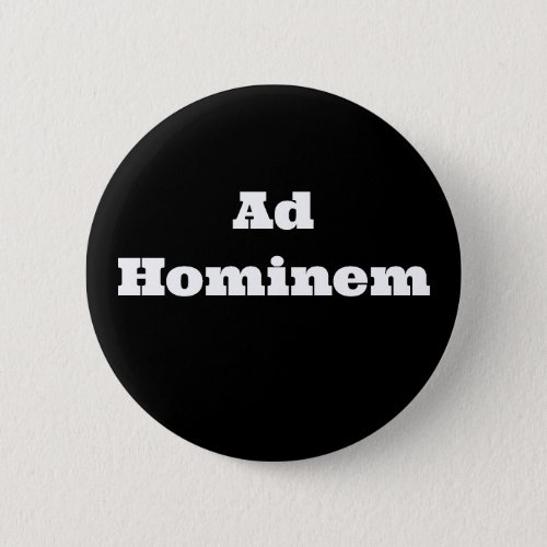 Ad Hominem change the word Button