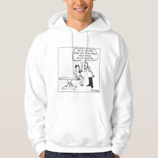 Ad Jingle in Lieu of a Heart Beat Hoodie