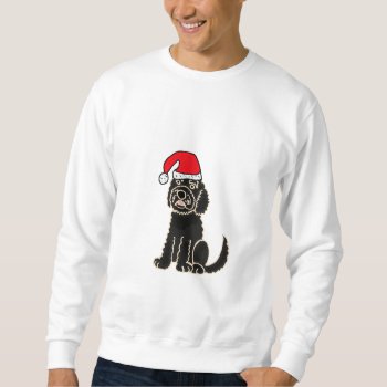 Ad- Labradoodle In Santa Hat Shirt by inspirationrocks at Zazzle