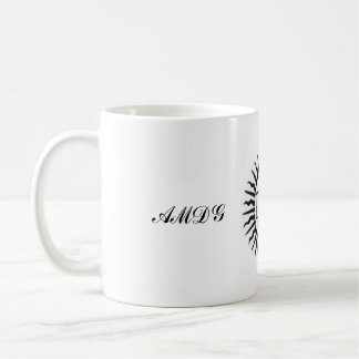 Ad majorem dei gloriam coffee mug
