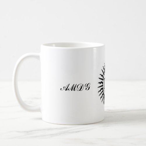 Ad majorem dei gloriam coffee mug