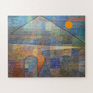 Ad Parnassum by Paul Klee, Abstract Art Jigsaw Puzzle