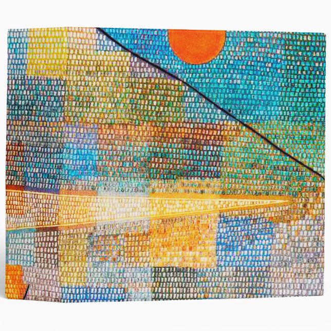 Ad Parnassum, Paul Klee 3 Ring Binder (Front/Spine)