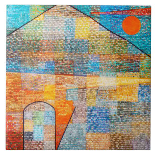 Ad Parnassum, Paul Klee Ceramic Tile
