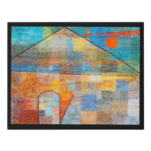 Ad Parnassum Paul Klee Faux Canvas Print