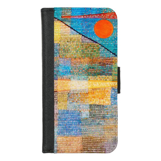 Ad Parnassum, Paul Klee iPhone Wallet Case (Front)