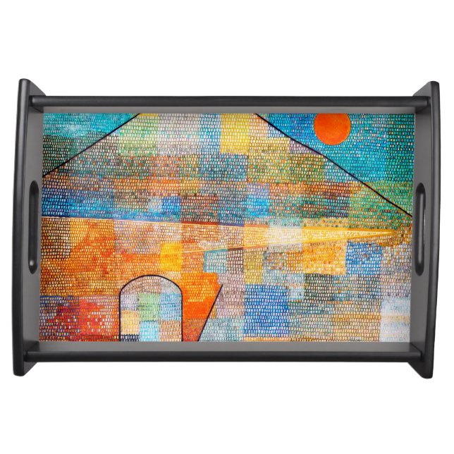 Ad Parnassum, Paul Klee Serving Tray (Front)