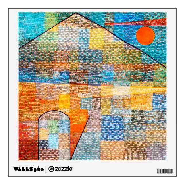 Ad Parnassum, Paul Klee Wall Decal (Front)