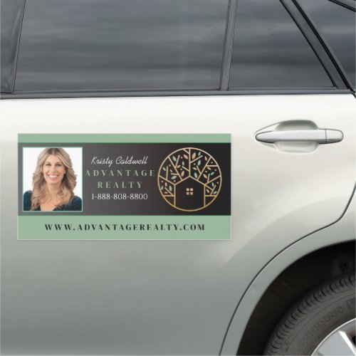 Ad Photo Real Estate Agent Realtor Broker Company Car Magnet