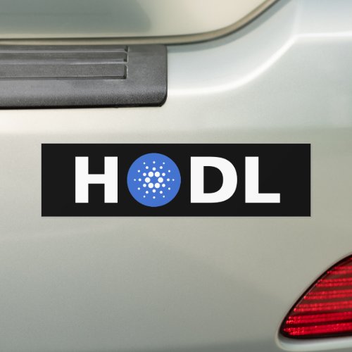 ADA Cardano HODL Bumper Sticker