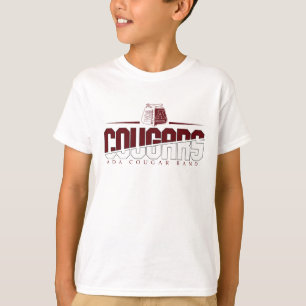 Ada Cougar Band Classic White Youth T-shirt
