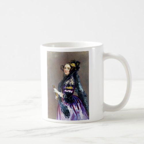 Ada King Countess of Lovelace by Alfred Chalon Coffee Mug