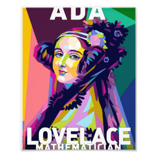 Ada Lovelace POPART Photo Print