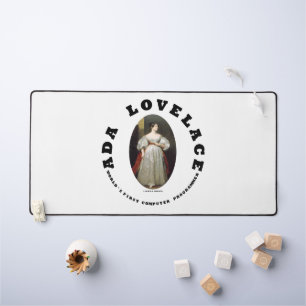 Ada Lovelace World's First Computer Programmer Desk Mat