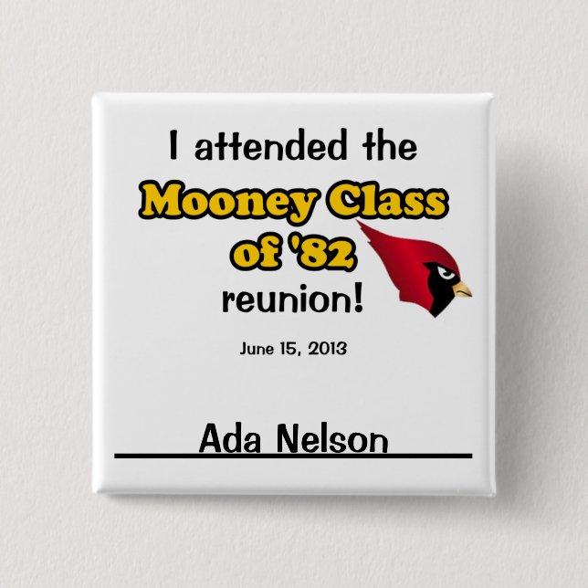 Ada Nelson Pinback Button (Front)