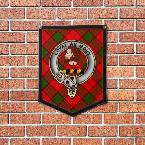 Adair Clan Badge & Tartan  Pennant