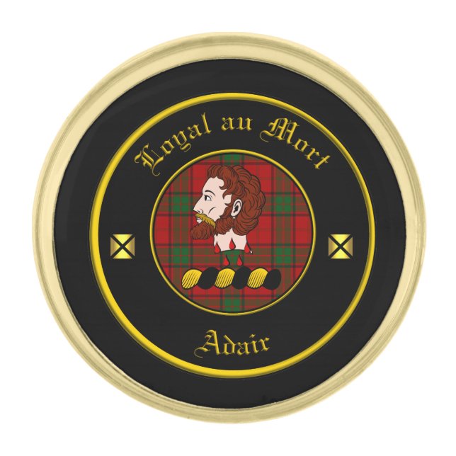 Adair Clan Lapel Pin (Front)
