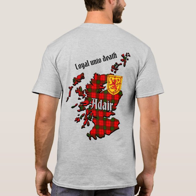 Adair Clan  T-Shirt (Back)
