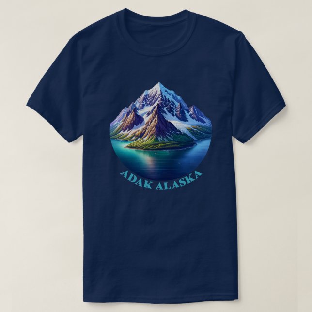Adak Alaska T-Shirt (Design Front)