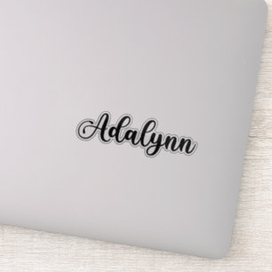 Adalynn Name - Handwritten Calligraphy Sticker