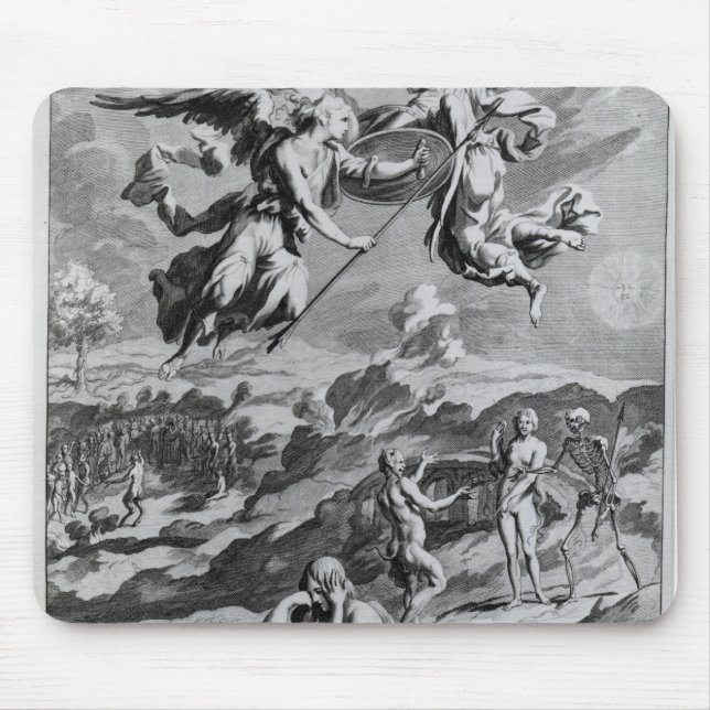 Adam and Eve after the Fall Mouse Pad (Front)