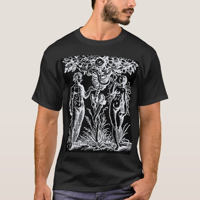 Adam and Eve and the Tree of Knowledge 2 T-shirt (Front)