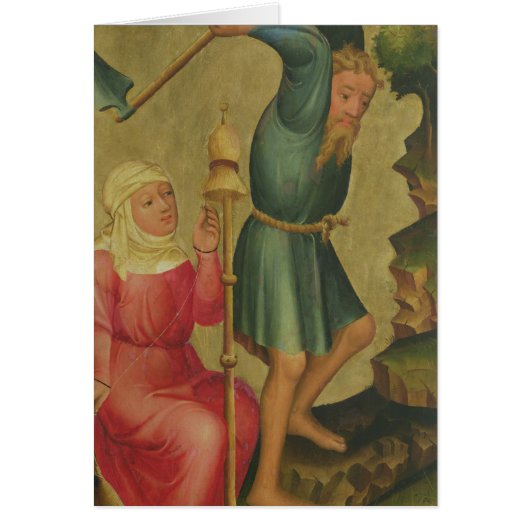 Adam and Eve at Work Cards (Front)