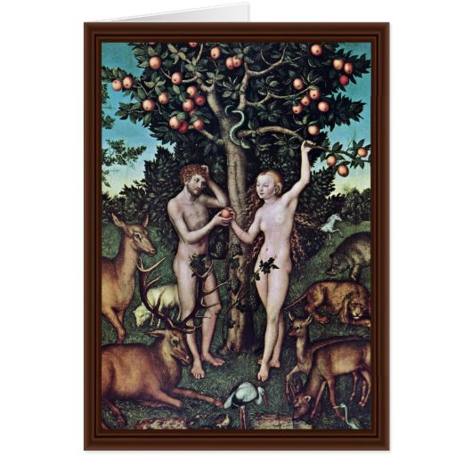 Adam And Eve By Cranach D. Ä. Lucas (Best Quality) (Front)