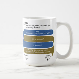 adam coffee mug