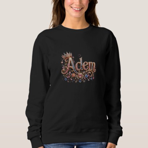 Adam Crown Black T-Shirt Sweatshirt