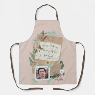 Adam Driver "Acting" Quote All-Over Print Apron