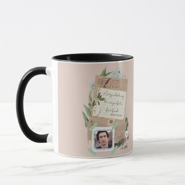 Adam Driver "Acting" Quote Mug (Left)