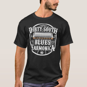Adam Gussow&x27;s Modern Blues Harmonica - Dirty S T-Shirt