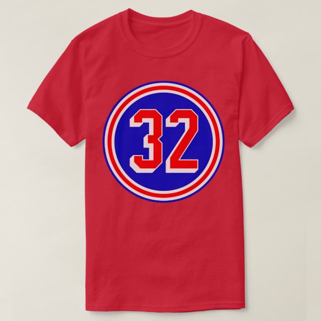 Adam Huska Number 32 Jersey New York Rangers Inspi T-Shirt (Design Front)